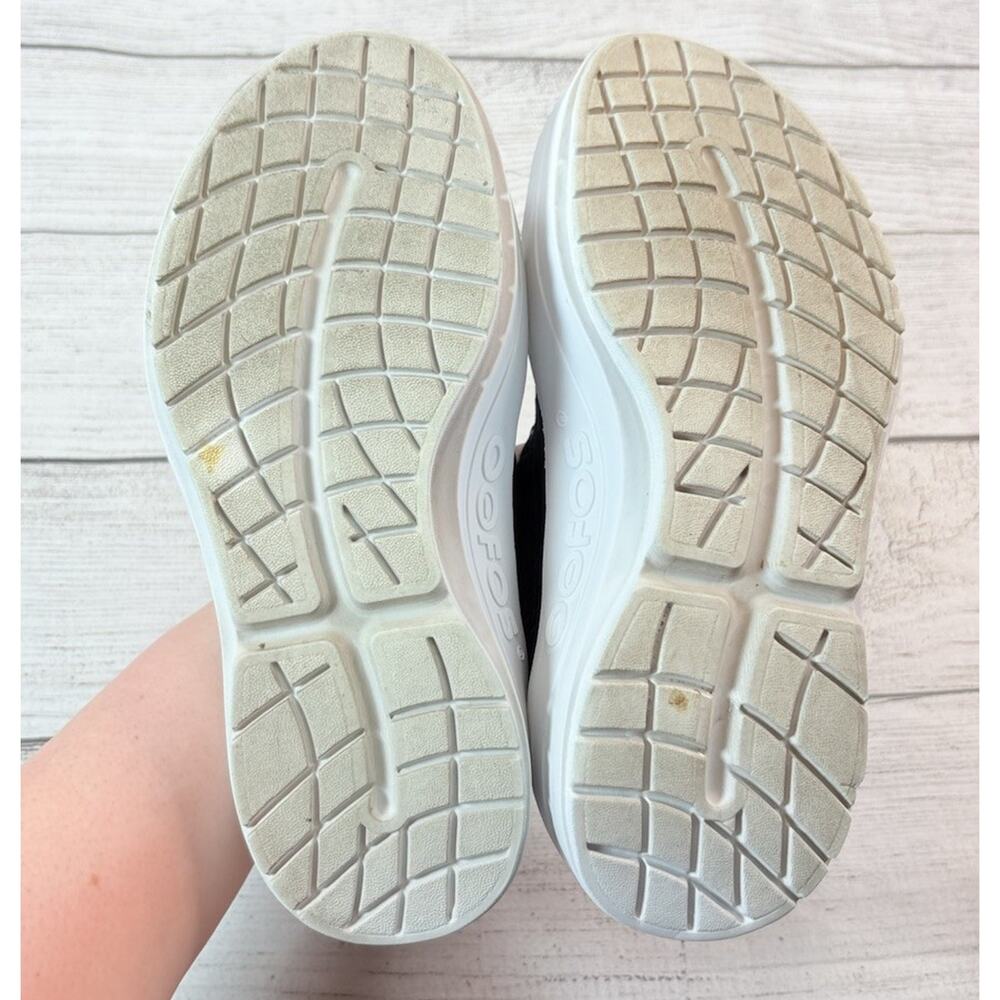 OOFOS OOmega Womens Chukka Shoes Black Mesh Comfort Support Recovery Size 7.5 - Picture 5 of 6